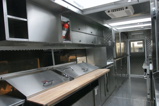 22' Motion Picture Catering Truck Interior