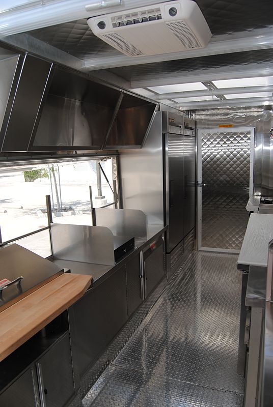 Macaroni and Cheese Food Truck Interior 