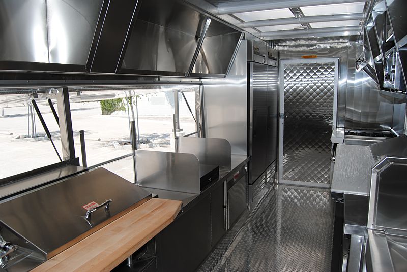 Macaroni and Cheese Food Truck Interior 