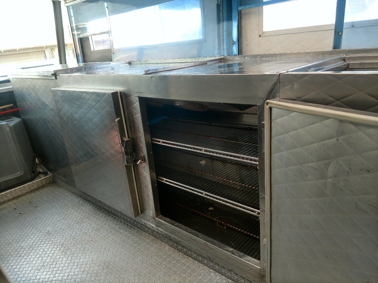 18' Food Truck for Sale Interior